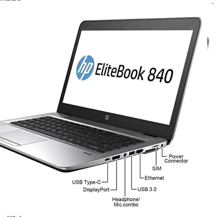 HP EliteBook 840 G3 | Core i5 6th Gen | 8GB RAM | 256GB SSD | 14" HD Display - Image 2